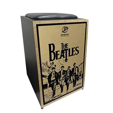 Imagem de Cajon Jaguar Elétrico Inclinado The Beatles MDF Resistente e Otimo Som