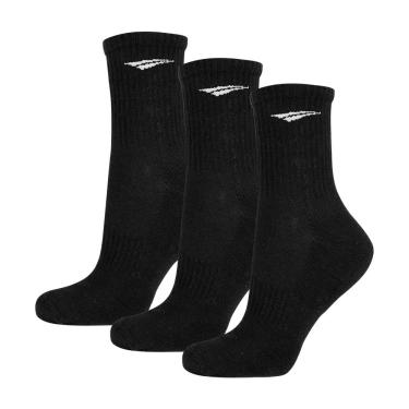 Imagem de Penalty, Kit 3 Pares Meia Esp Cano Alto X T 33-38 Penalty Original