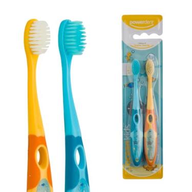 Imagem de Powerdent Escova De Dentes Infantil Ocean Kids 2 Unidades