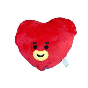 Imagem de Manta Almofada Infantil Personagens Bt21 - Vermelha - Miniso