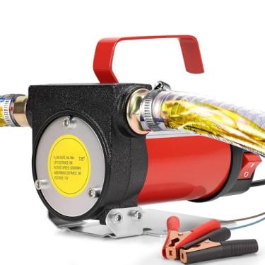Imagem de Bomba de Transferência de Diesel, Bomba de Transferência de Óleo Elétrica, Bomba de Transferência de Óleo Elétrica, Bomba Elérrica para Transferência de Óleo Diesel Combustível 12V