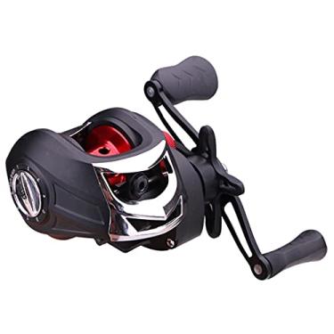 Imagem de Milageto Baitcasting Reel, Casting Reel, Baitcaster - Sistema de Arrasto Selado, Freio, de Engrenagem 7.1: 1, Rolamentos de 1, Mão esquerda