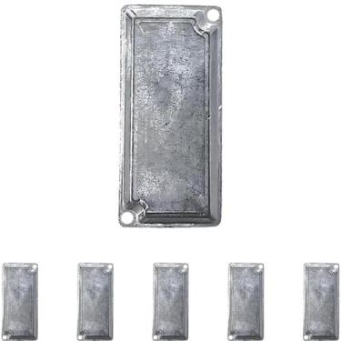 Imagem de 6 Tampa Cega P/condulete Fixo 1 Polegada Alumínio Sieg