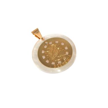 Imagem de Pingente Curso Profissão Economia Folheado Ouro 18k