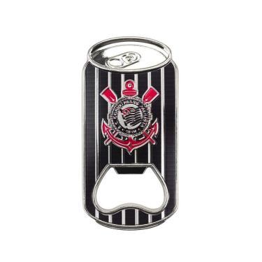 Imagem de Ímã Abridor Garrafas Lata Corinthians 8.5x4cm