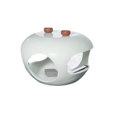 Imagem de Mesa baixa, janela escandinava, pequena mesa de centro, criativa, multifuncional, pequena mesa de chá, tatami, simples, lazer, café, mesa baixa para sala de estar, janela saliente (03)