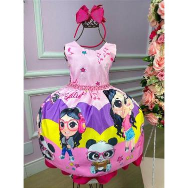 Imagem de Vestido Luluca Rosa Bebe Temáticos da Miss - Fabuloso Ateliê, 10, Rosa