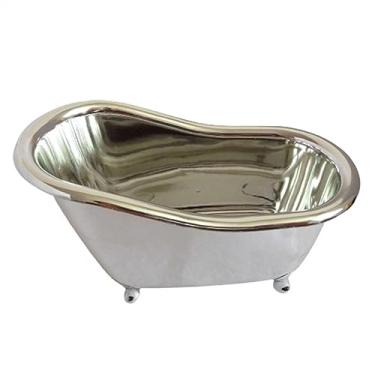 Imagem de Balde de gelo para festas mini balde de gelo pequeno em forma de banheira caixa de fixação de cosméticos caixa de sabão pequena caixa de mercearia decoração de casa recipiente de gelo 3 cores balde de