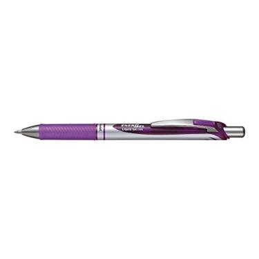 Imagem de Pentel Caneta esferográfica Energel XM 0,7 mm retrátil - Cor: Violeta, vendida individualmente