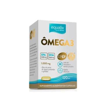 Imagem de Omega 3 1000mg 120cps Gel Rico Em Epa E Dha - Equaliv