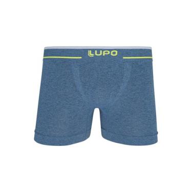 Imagem de Cueca Boxer Lupo 00733-004 Adulto Sem Costura Poliamida T. P/GG, G, 25