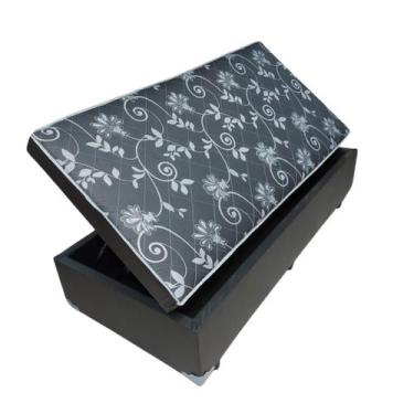 Imagem de Baú Conjugado Solteirão - RN Cama Box, Preto