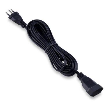 Imagem de Extensão Elétrica Prolongador 10A 5 Metros Megatron 3 Pinos