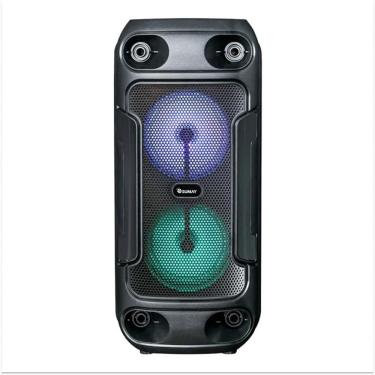 Imagem de Caixa de Som Portátil Sumay Slim Black 80W Bluetooth TWS USB