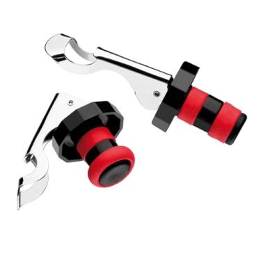 Imagem de Brinox - Tampa para Garrafas de Vinho 2 Peças - Aço Inox