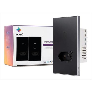 Imagem de Interruptor 1 Botão Tomada Inteligente Vênus Ekaza Wi-Fi