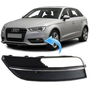 Imagem de Grade Farol Milha Audi A3 Hatch Ambition 2013 2014 2015 2016