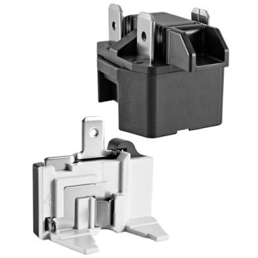 Imagem de Relé de partida do compressor de geladeira adequado para GE WR55X22042 8EA4D722K7R 8EA14C3 Embraco EM2X3125U Substitui 842629