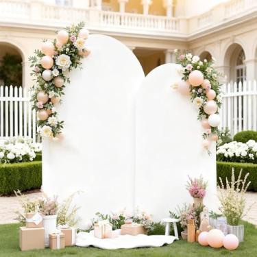 Imagem de Capa de fundo de arco para festa (branca, 1,8 m + 2,5 m)