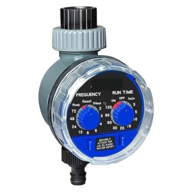 Imagem de BYYINGSUS Temporizador de irrigação de jardim válvula de esfera / válvula solenoide controlador de irrigação doméstico automático ATIC eletrônico