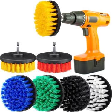 Imagem de Kit de limpeza Drill Brush Attachment Power Scrubber, 6 unidades - Rem