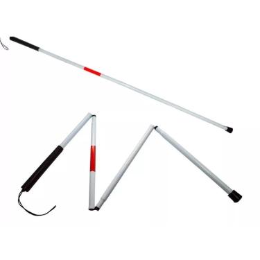 Imagem de Bengala Guia Dobrável Para Deficientes Visuais Supermedy