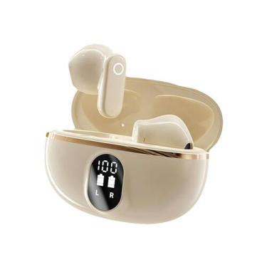 Imagem de Fones de ouvido sem fio Bluetooth 5.4 com display LED e microfone - pr
