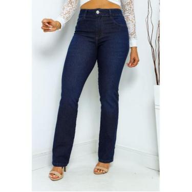 Imagem de Calça Jeans Feminina Biotipo Cal Fit Reta Petit Para Baixinhas Origina
