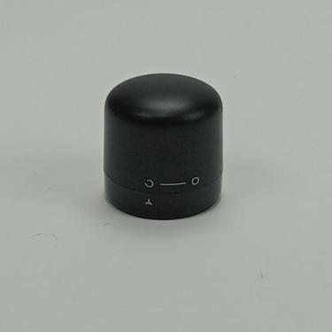 Imagem de TAMPA ROLHA AVACUO GARRAFA VINHO HOMECO PLÁSTICO 4x4x4cm PRETO - HOME&