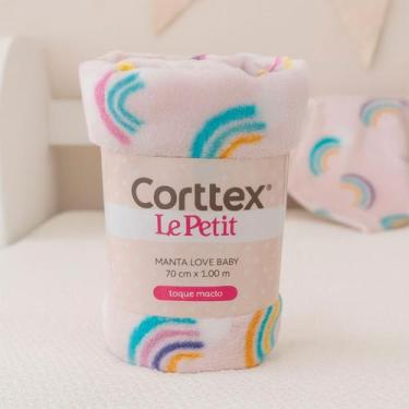 Imagem de Manta Bebê Microfibra Love Baby Mantinha Soft Macia Meninas Estampas:A