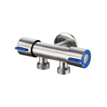 Imagem de Torneira de Cozinha Gourmet Flexível 1/4 Volta - Torneira Bancada com Bica Móvel e 2 Jatos | Arejador Duplo em Metal Cromado(VÁLVULA)