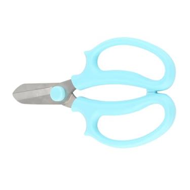Imagem de Tesoura de jardinagem, tesouras florais de aço inoxidável, podador forte para flores, galhos, azul