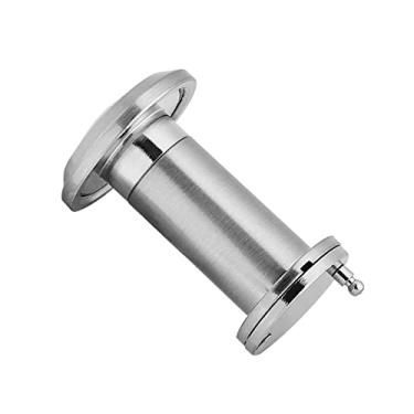 Imagem de Visualizador de porta grande angular de 200 graus, olho mágico de liga de zinco com capa de privacidade para portas de 35 a 60 mm de espessura, sem necessidade de ferramentas, segurança doméstica