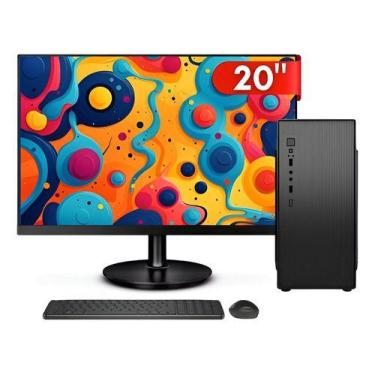 Imagem de Computador Completo I7 4770 4 Geração SSD 500GB Memoria 16GB Monitor d