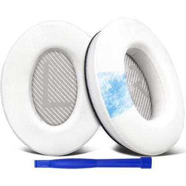Imagem de Almofadas de ouvido SoloWit para Bose QC35 QC35 II brancas