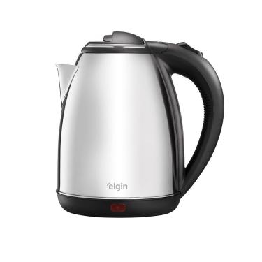 Imagem de Chaleira Elétrica Elgin Inox 2L 1200W Aço Inox sem Fio Desligamento Automático