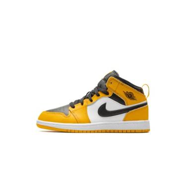 Imagem de (PS) Air Jordan 1 Mid 'Yellow Toe' (2022) 640734-701