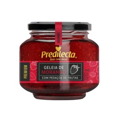 Imagem de GELÉIA DE MORANGO PREMIUM PREDILECTA VIDRO 320g