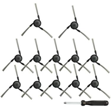 Imagem de Domayllay Pacote com 12 escovas laterais de substituição para aspirador de pó Dreame X40 / X40 Pro / X40 Ultra Robot