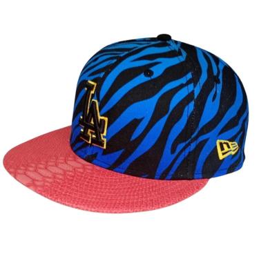 Imagem de Boné New Era 9FIFTY Aba Reta MLB Los Angeles Dodgers - Azul-Masculino
