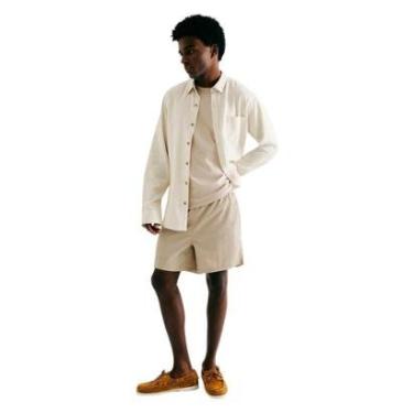 Imagem de Shorts De Banho Hering Bege Masculino Texturizado-Masculino