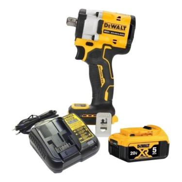 Imagem de Chave De Impacto A Bateria 20v 5ah Dewalt 1/2 Dcf922 Brushless