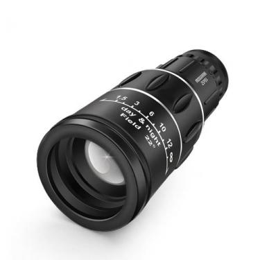 Imagem de Monóculo 16X52 Profissional Portátil 66M/8000M - Preto - Draik