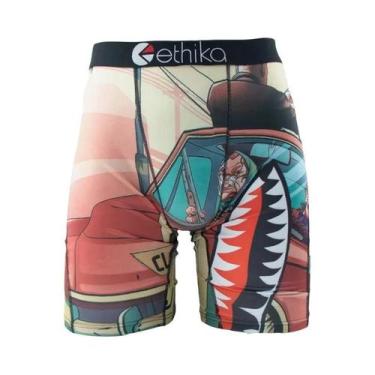 Imagem de Cuecas Boxer Respiráveis plus Size Para Homens ETHIKA, Roupa De Banho 