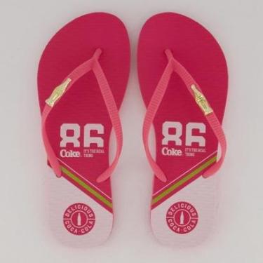 Imagem de Chinelo Coca Cola Sprint Feminino Rosa-Feminino
