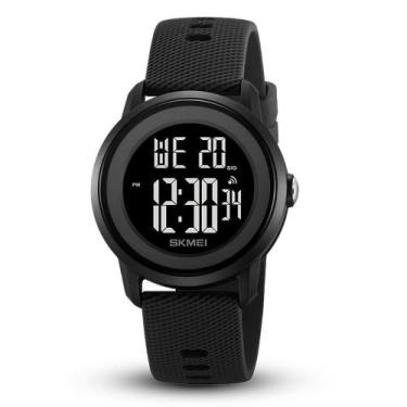 Imagem de Relógio De Pulso Casual Unissex Digital Skmei 2218 - Preto