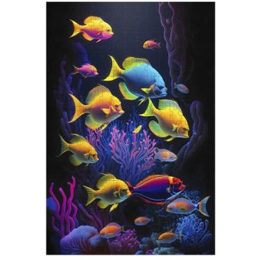 Imagem de Quebra-Cabeça Cognitivo Profundezas Do Oceano 300 Peças - Coleção Tea