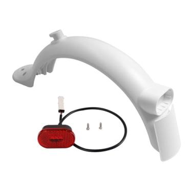 Imagem de Mingzhe Conjunto de Guarda-lamas M365 Pro2, Luzes de Scooter Elétrica e Combinação Traseira Com Luz Traseira LED para Adultos, Projetado para um Ajuste Preciso Em Scooters Elétricos M365 (Branca)