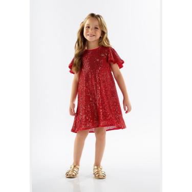 Imagem de Vestido Infantil em Paetê Forrado Up Baby-Feminino