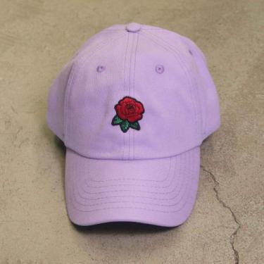 Imagem de Boné Dad Hat Overcome "Rosas" Lilás - Overcome Clothing
